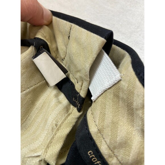 Croft & Barrow Men's Dress Pants Black 36x30 Classic Fit Stretch Work Wedding - Picture 4 of 9